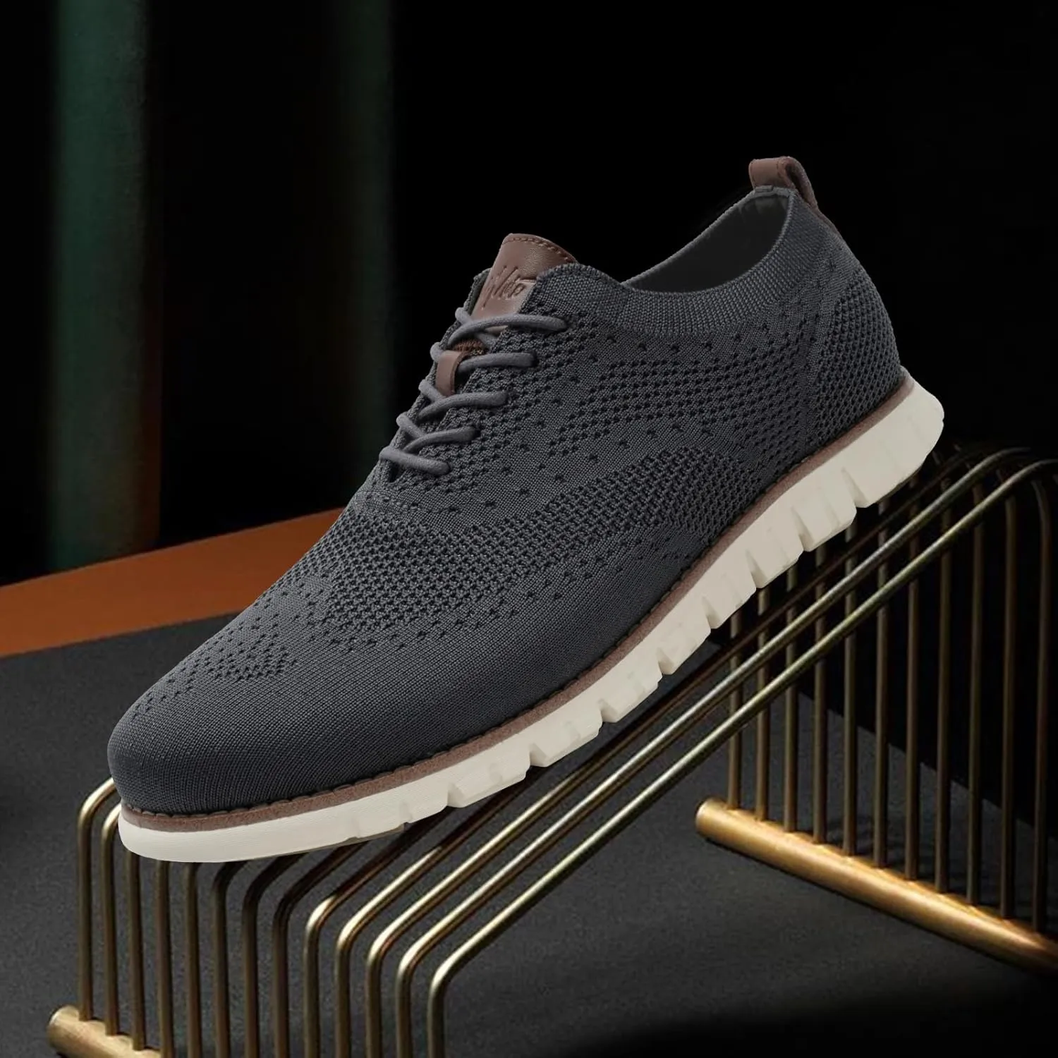 Men's Wide Casual Dress Shoes Business Casual Sneaker Shoes for Men