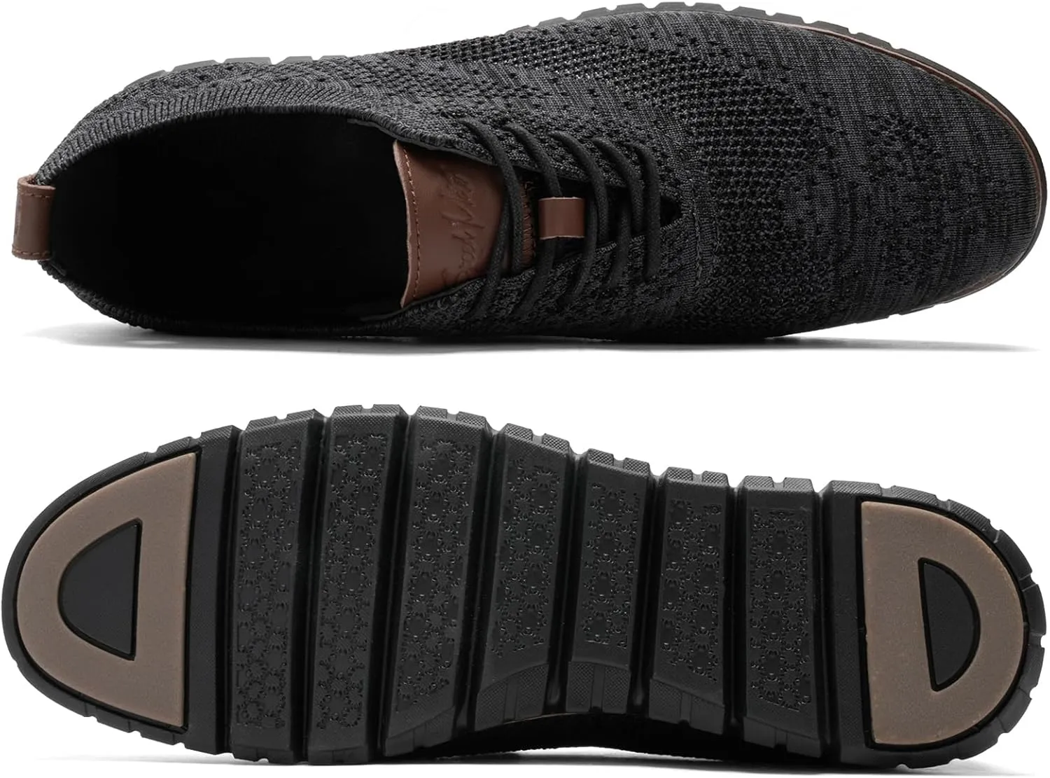 Men's Wide Casual Dress Shoes Business Casual Sneaker Shoes for Men