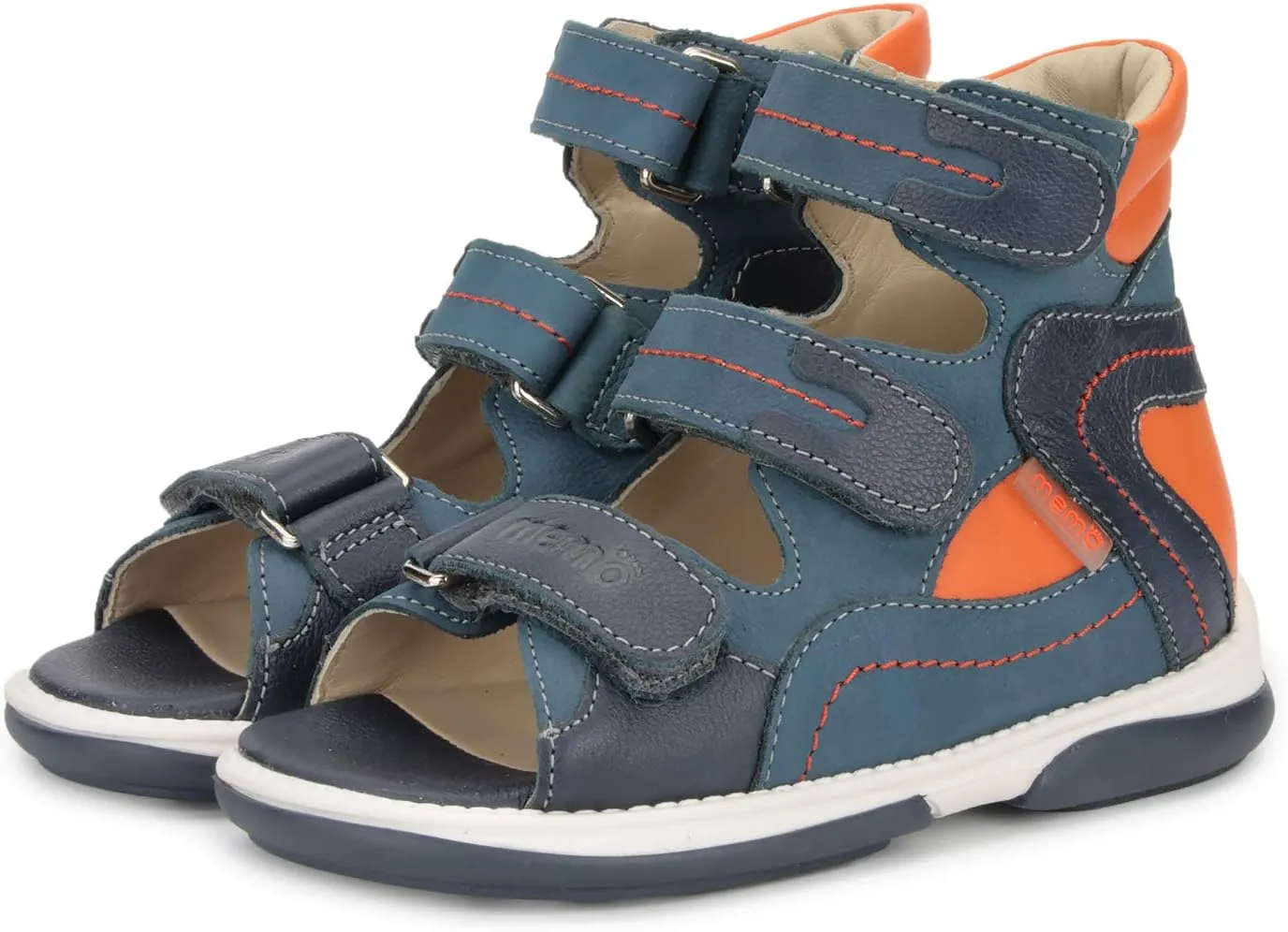 Michael Corrective Orthopedic High-Top AFO Leather Sandal