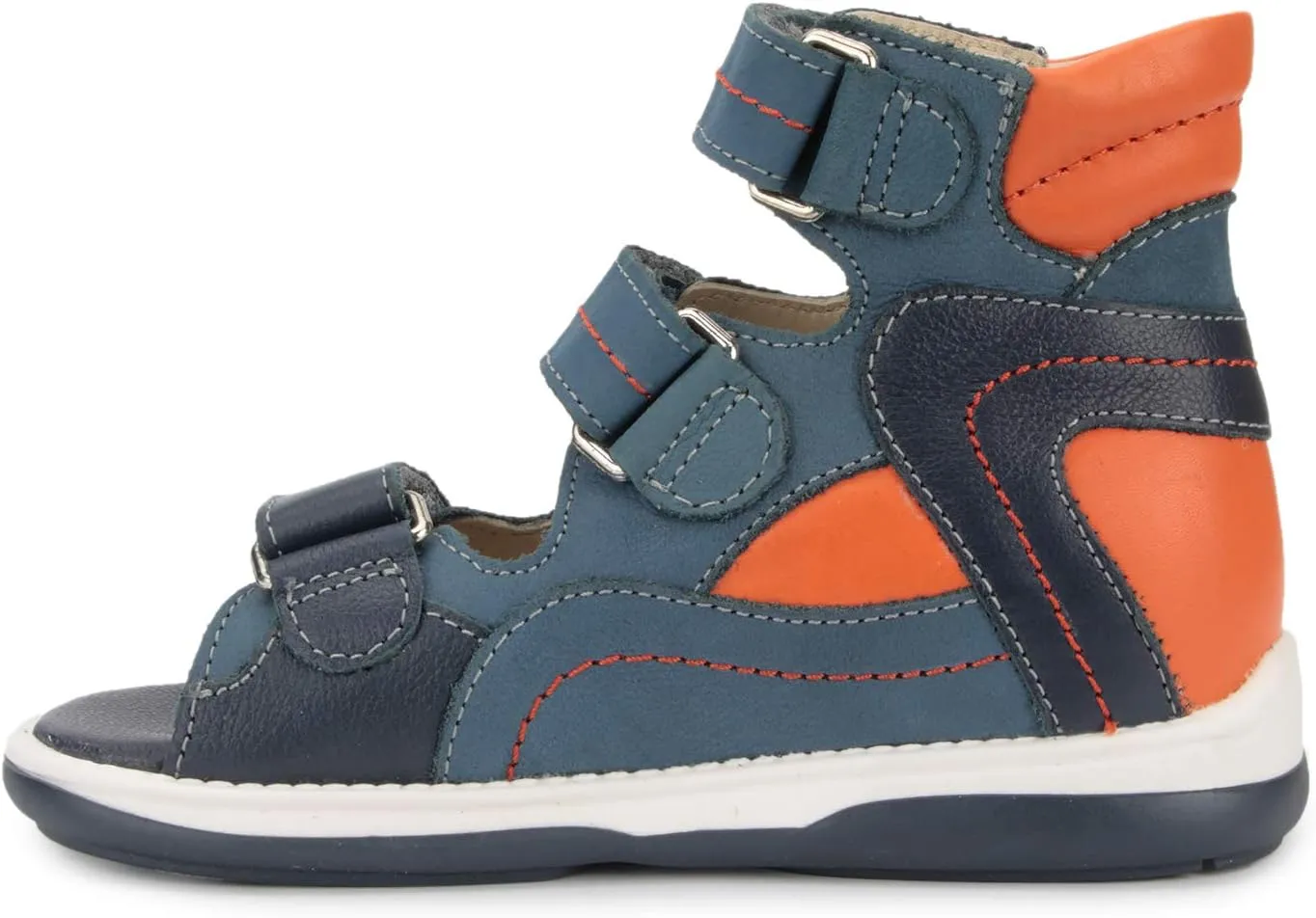 Michael Corrective Orthopedic High-Top AFO Leather Sandal