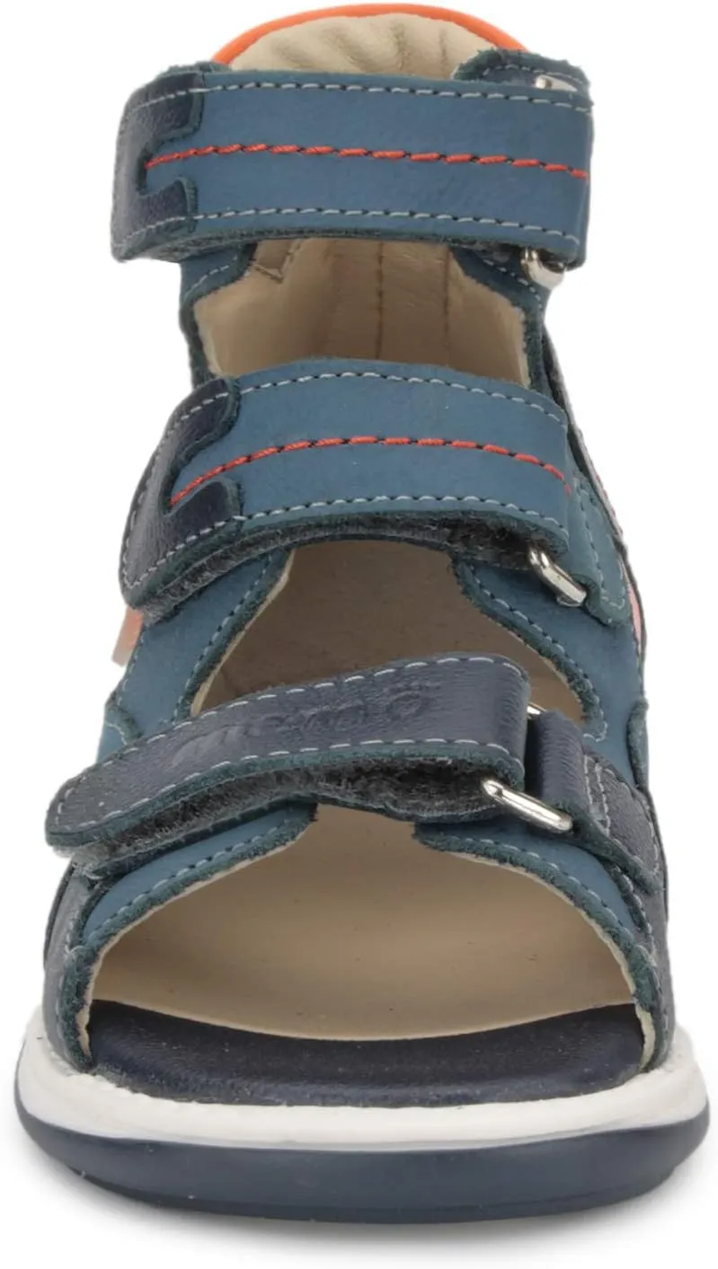 Michael Corrective Orthopedic High-Top AFO Leather Sandal