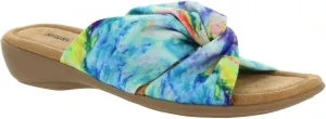 Minnetonka Sarong Women's Sandal, 9 C/D US, Multi-Tie Dye