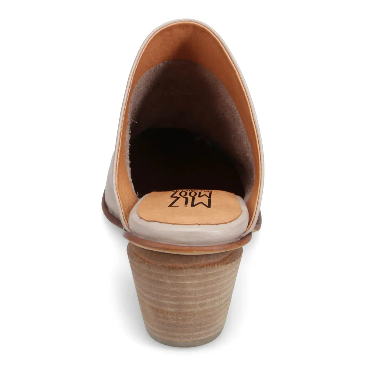 Miz Mooz AMALIA Heeled Mule in Beige