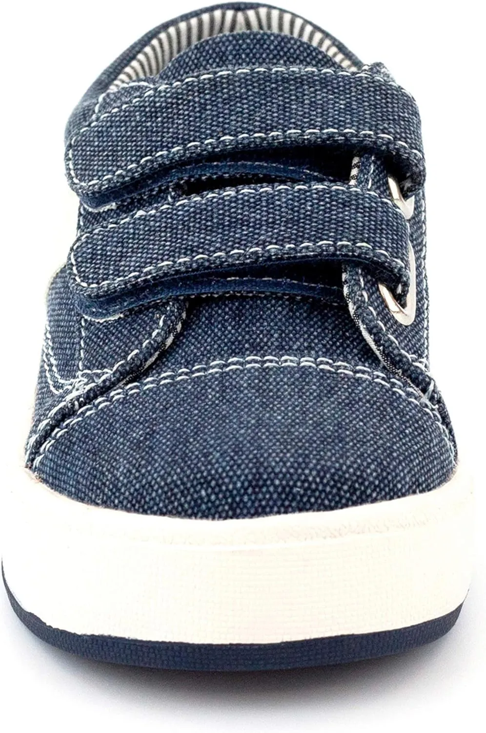 MORGAN & MILO Miles Double V Sneakers for Boys and Toddlers, Size 6 to 13