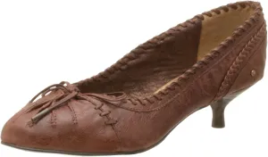 Naughty Monkey Women's Christine Low Heeled Pump