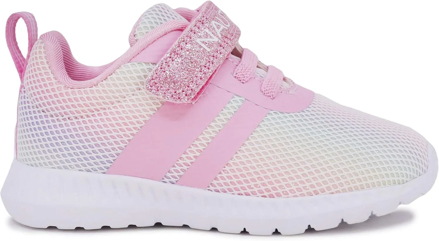 Nautica Kids Fashion Sneaker Athletic Running Shoe with One Strap |Boys - Girls|(Toddler/Little Kid)