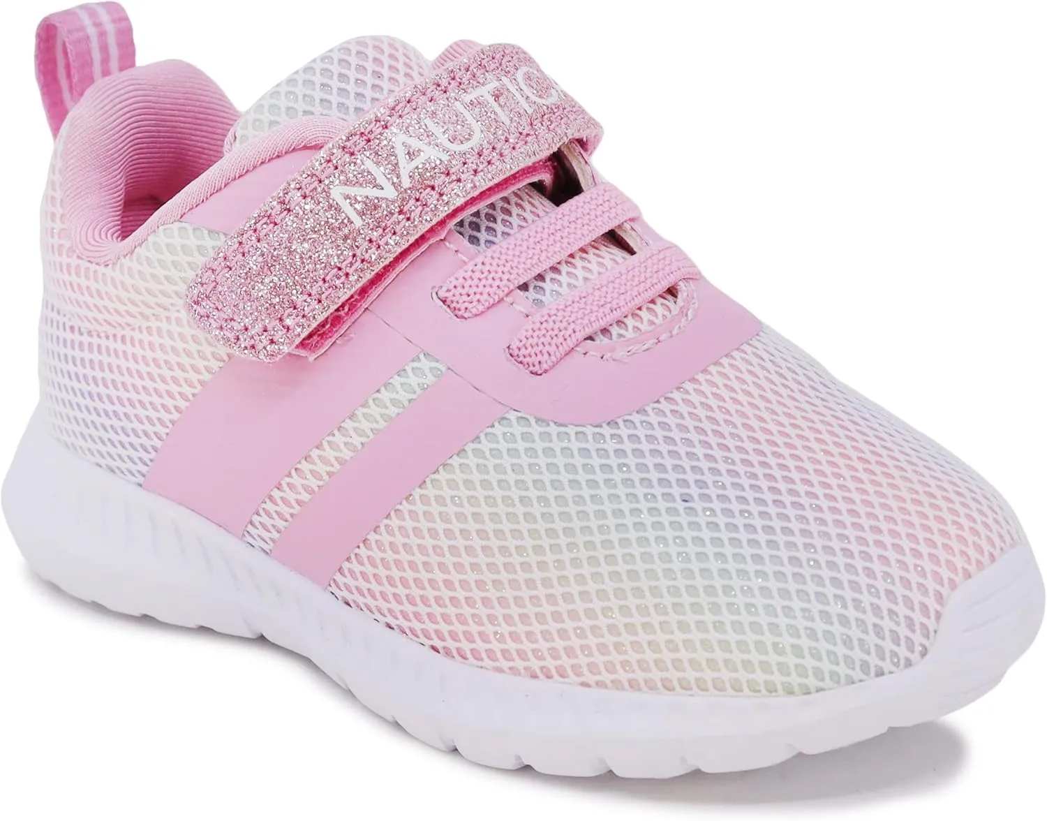 Nautica Kids Fashion Sneaker Athletic Running Shoe with One Strap |Boys - Girls|(Toddler/Little Kid)