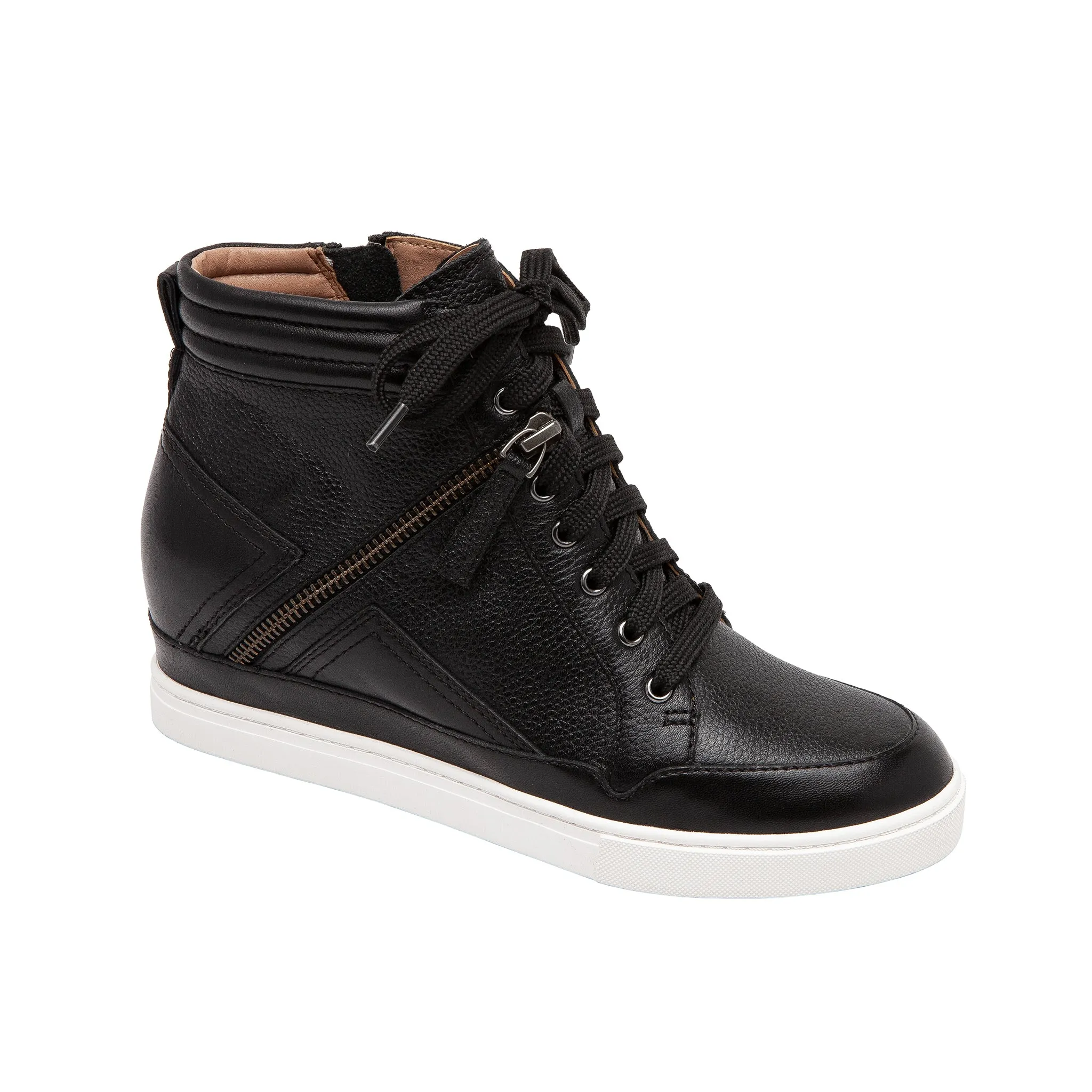 NAVA | A Sporty Color Blocked Sneaker Wedges