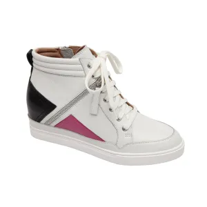 NAVA | A Sporty Color Blocked Sneaker Wedges
