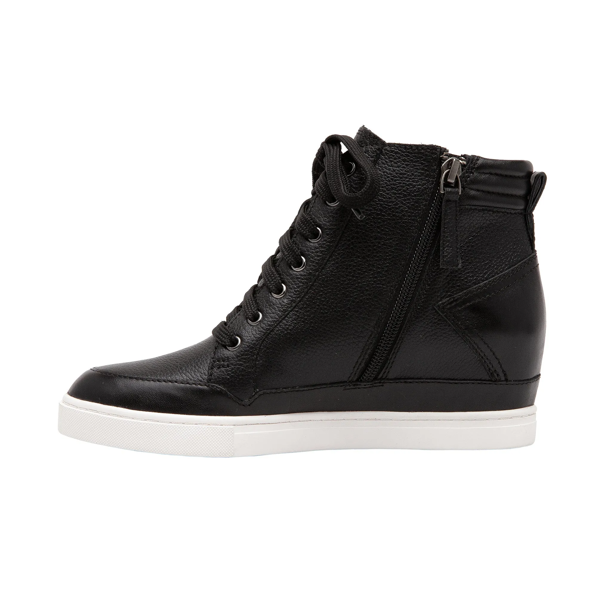 NAVA | A Sporty Color Blocked Sneaker Wedges