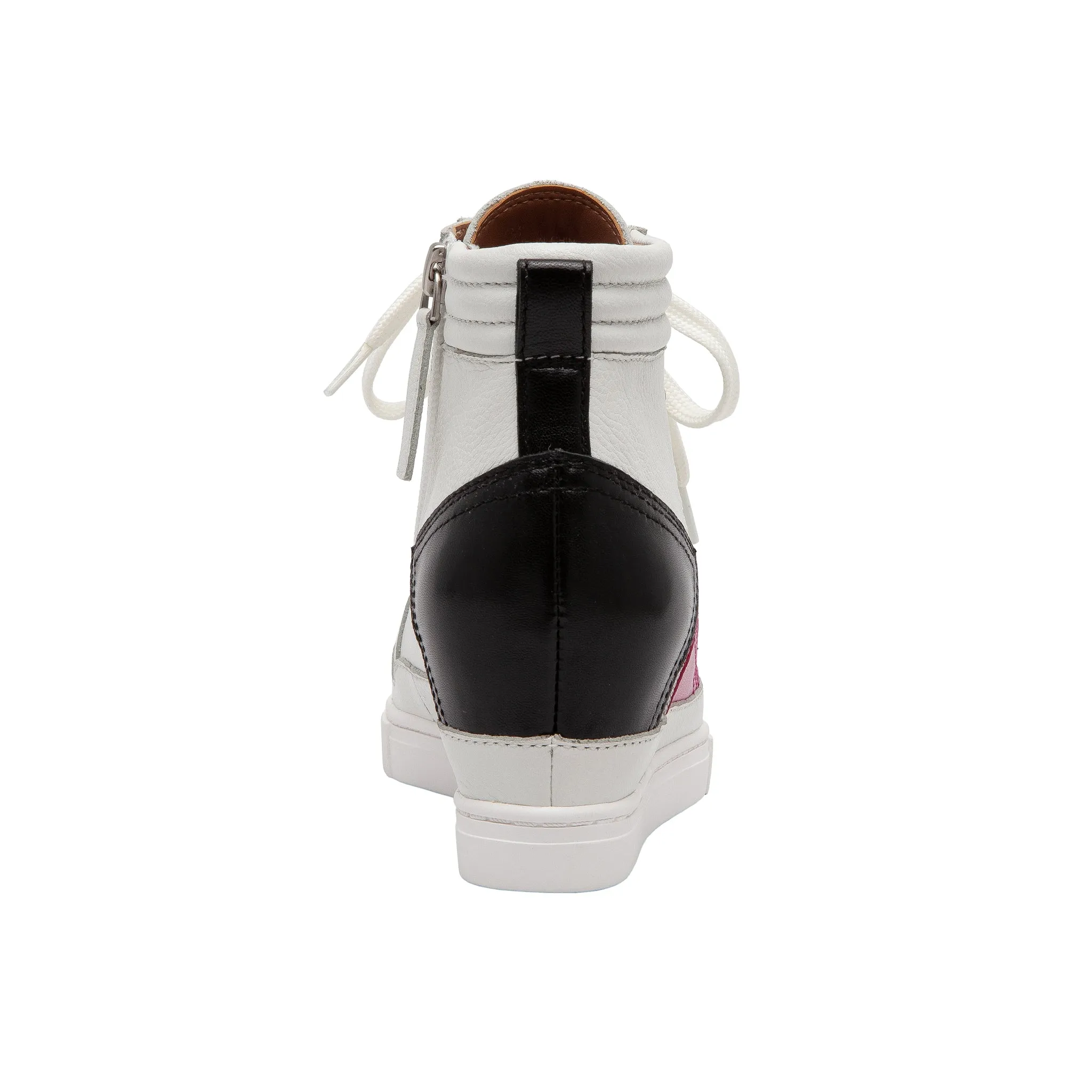 NAVA | A Sporty Color Blocked Sneaker Wedges