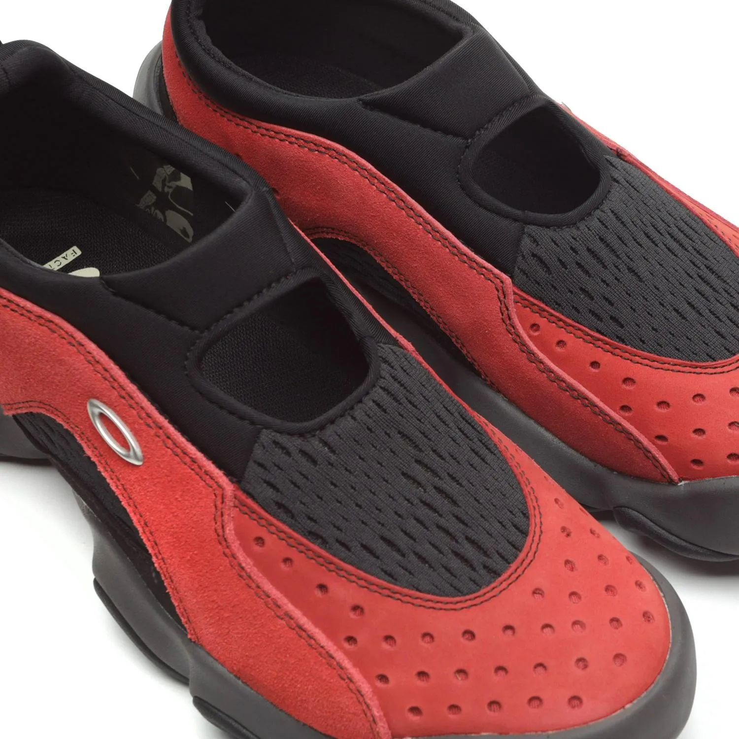 Oakley Suede Flesh Sandal Red Black BDS24S02003861RD19 Shoe Sneaker Trainer