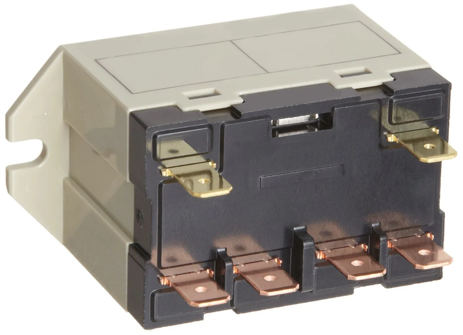 Omron G7L-2A-TUB-CB-AC24 General Purpose Relay, Class B Insulation, QuickConnect Terminal, Upper Bracket Mounting, Double Pole Single Throw Normally Open Contacts, 71 mA Rated Load Current, 24 VAC Rated Load Voltage