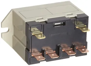 Omron G7L-2A-TUB-CB-AC24 General Purpose Relay, Class B Insulation, QuickConnect Terminal, Upper Bracket Mounting, Double Pole Single Throw Normally Open Contacts, 71 mA Rated Load Current, 24 VAC Rated Load Voltage