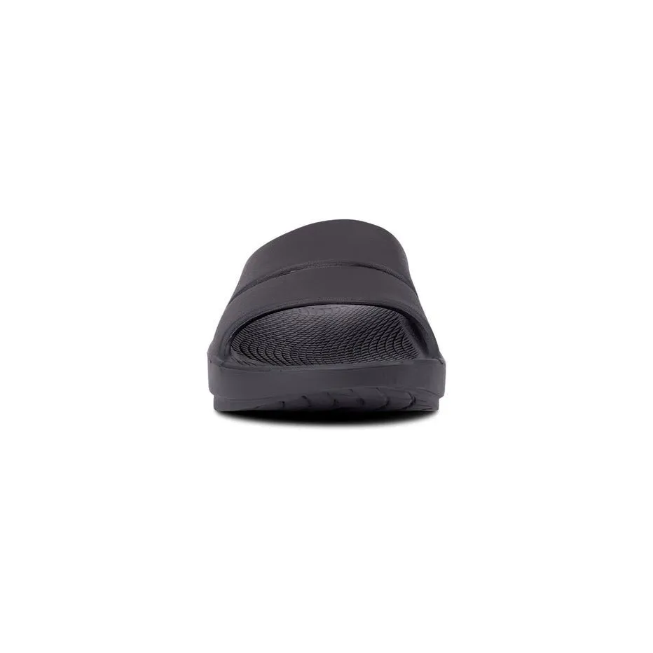 Oofos Ooahh Slide Sandal - Black 1100BLK