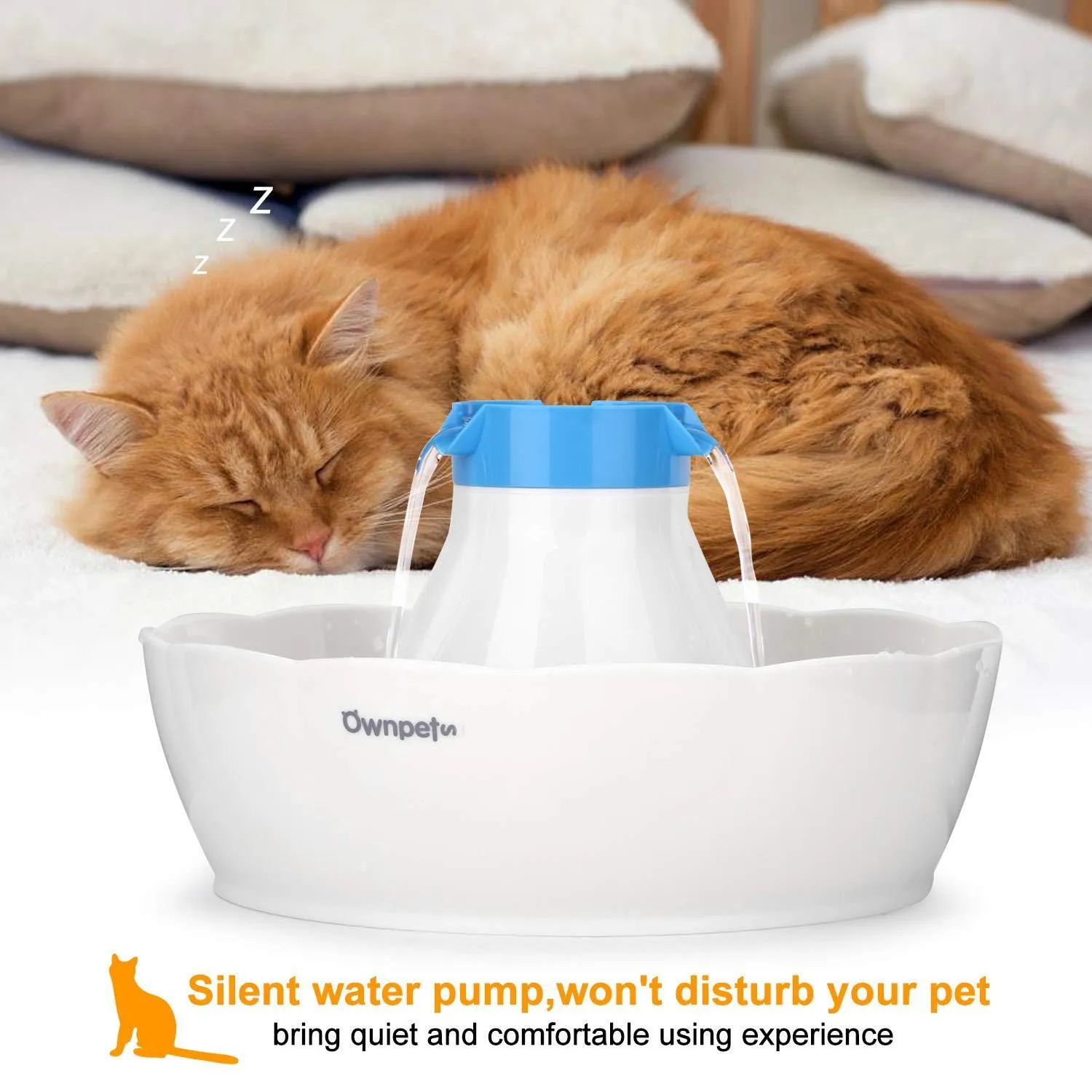 Ownpets Brush Cleaning and Water Pump Kit for Pet