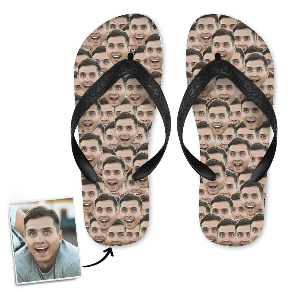 Photo Flip His Custom Face with Trustworthy assistance Face Sale event Mash Flops