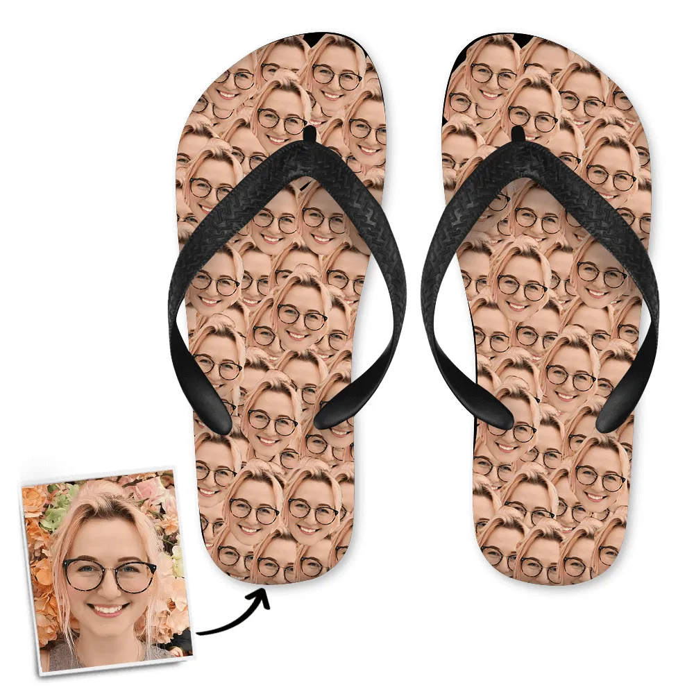 Photo Flip His Custom Face with Trustworthy assistance Face Sale event Mash Flops