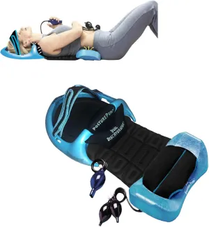 Posture Pump® Dual Deluxe Neck & Back Exercising Cervical Spine Hydrator Pump | Relieves Neck, Upper Back, & Low Back Pain Stiffness | Tech Neck Relief Posture Control (Dual Full Spine Model 4100-D)
