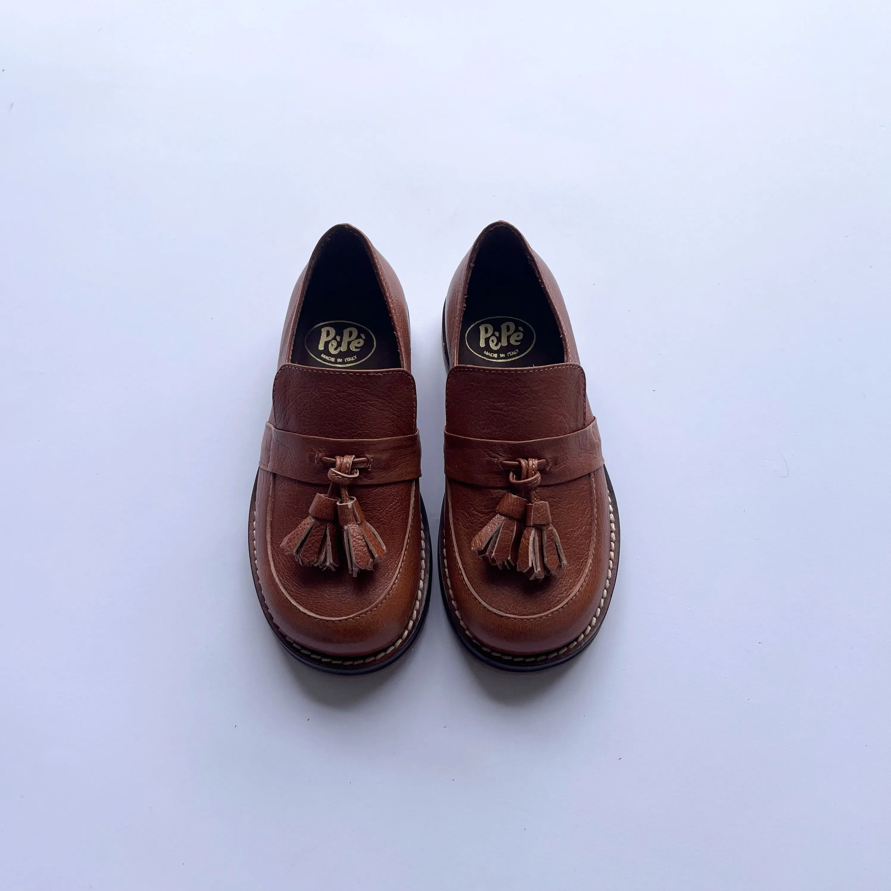 Pèpè Tassel Loafer - Malaga Cuoio - 24 Last Pair