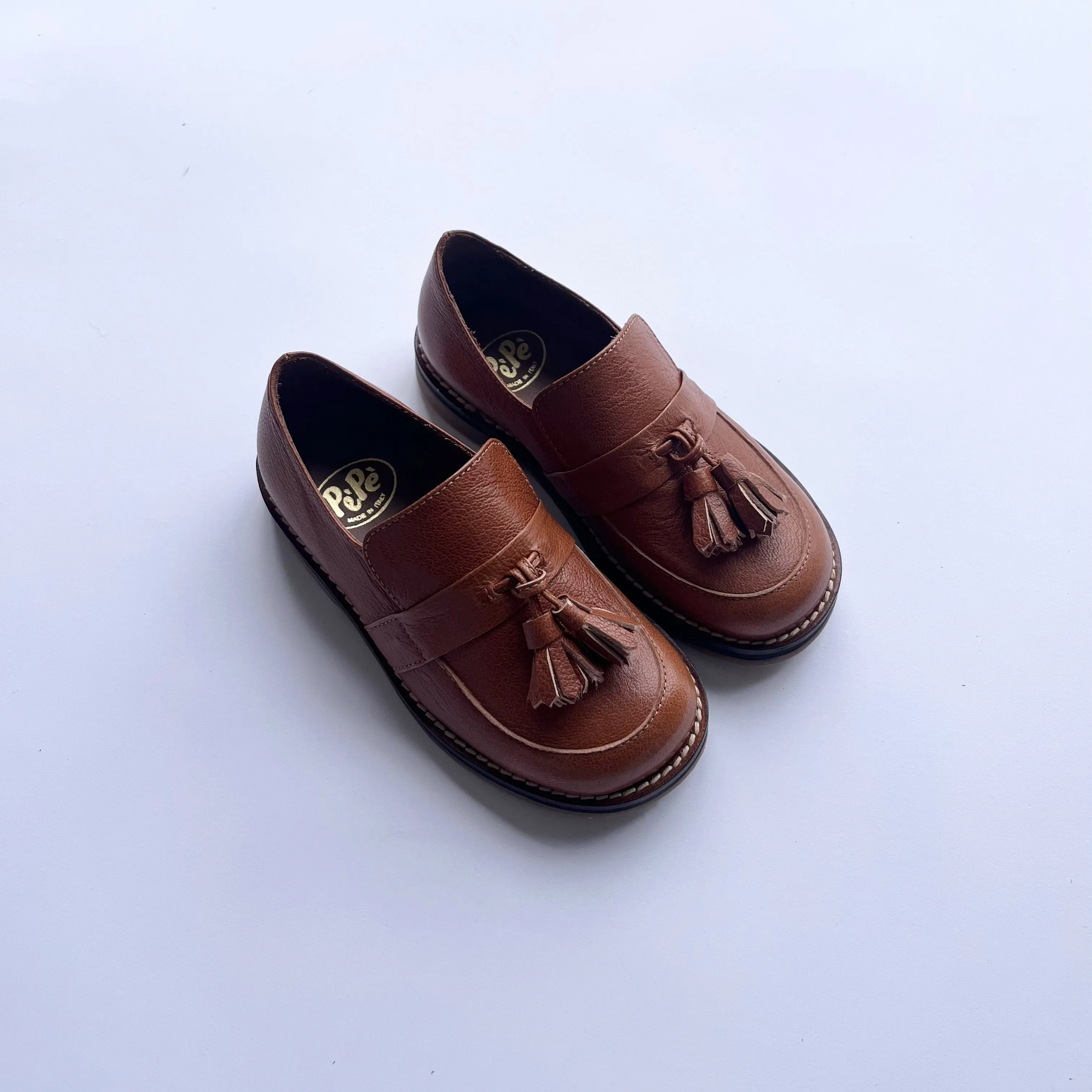Pèpè Tassel Loafer - Malaga Cuoio - 24 Last Pair