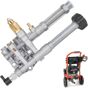 Pressure Washer Pump Head Assy, Compatible with AR42940 AR Pump-SRMW2.2G26/ RMW2.2G24 Pump Head AR42518 AR43061 AR42940 Replacement Kit