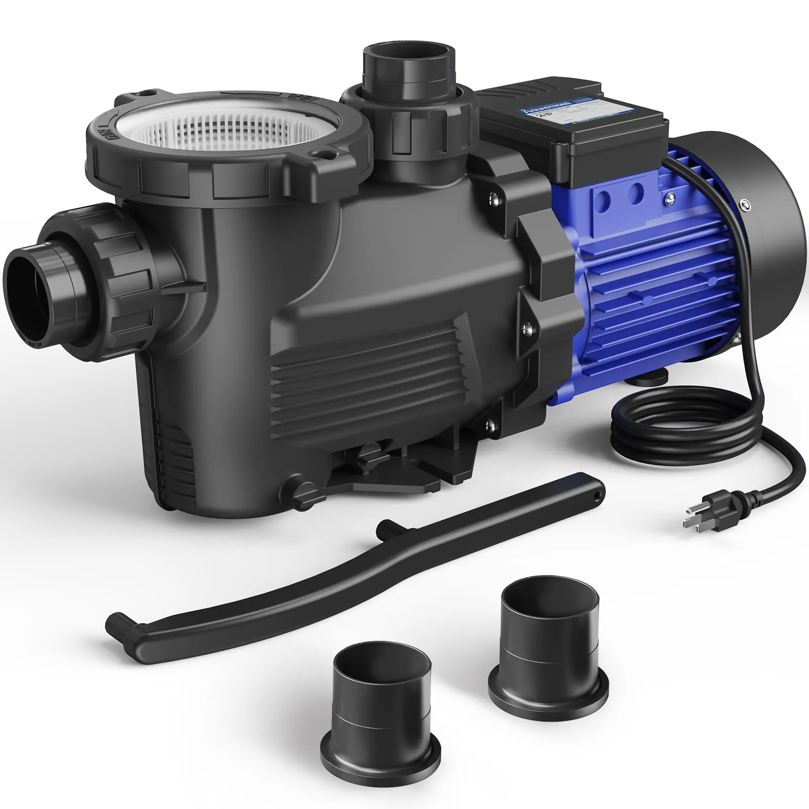 PSP200 2 HP 115V Pool Pump Single Speed, 8917GPH