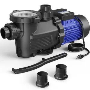 PSP200 2 HP 115V Pool Pump Single Speed, 8917GPH