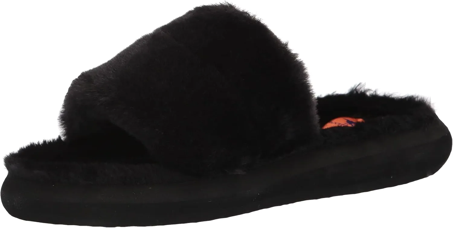 Rocket Dog Women's Stratus Winette Fur Slide Sandal