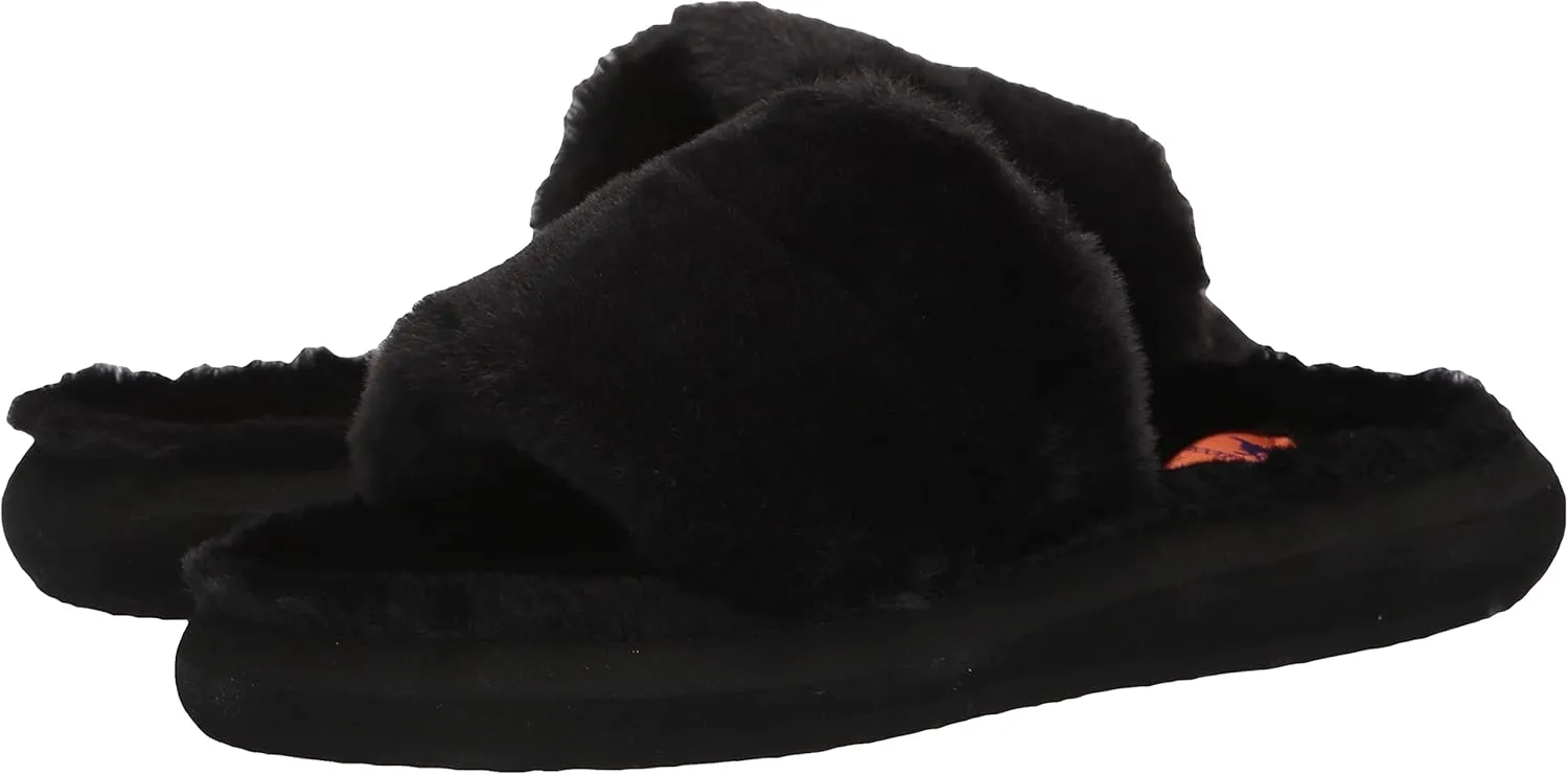Rocket Dog Women's Stratus Winette Fur Slide Sandal