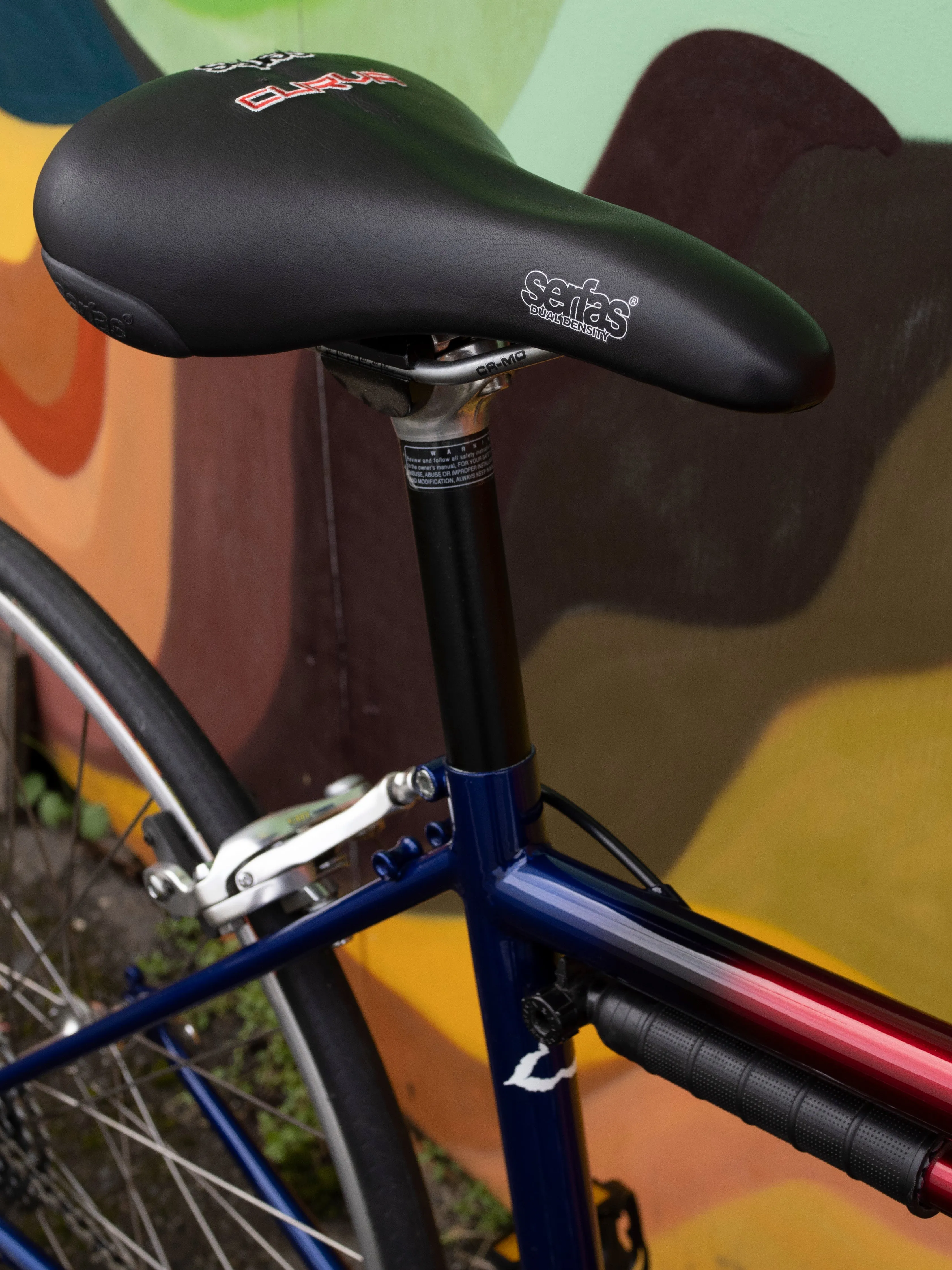 Rodriguez Road Bike, blue and red, 39cm/XXS - Excellent condition