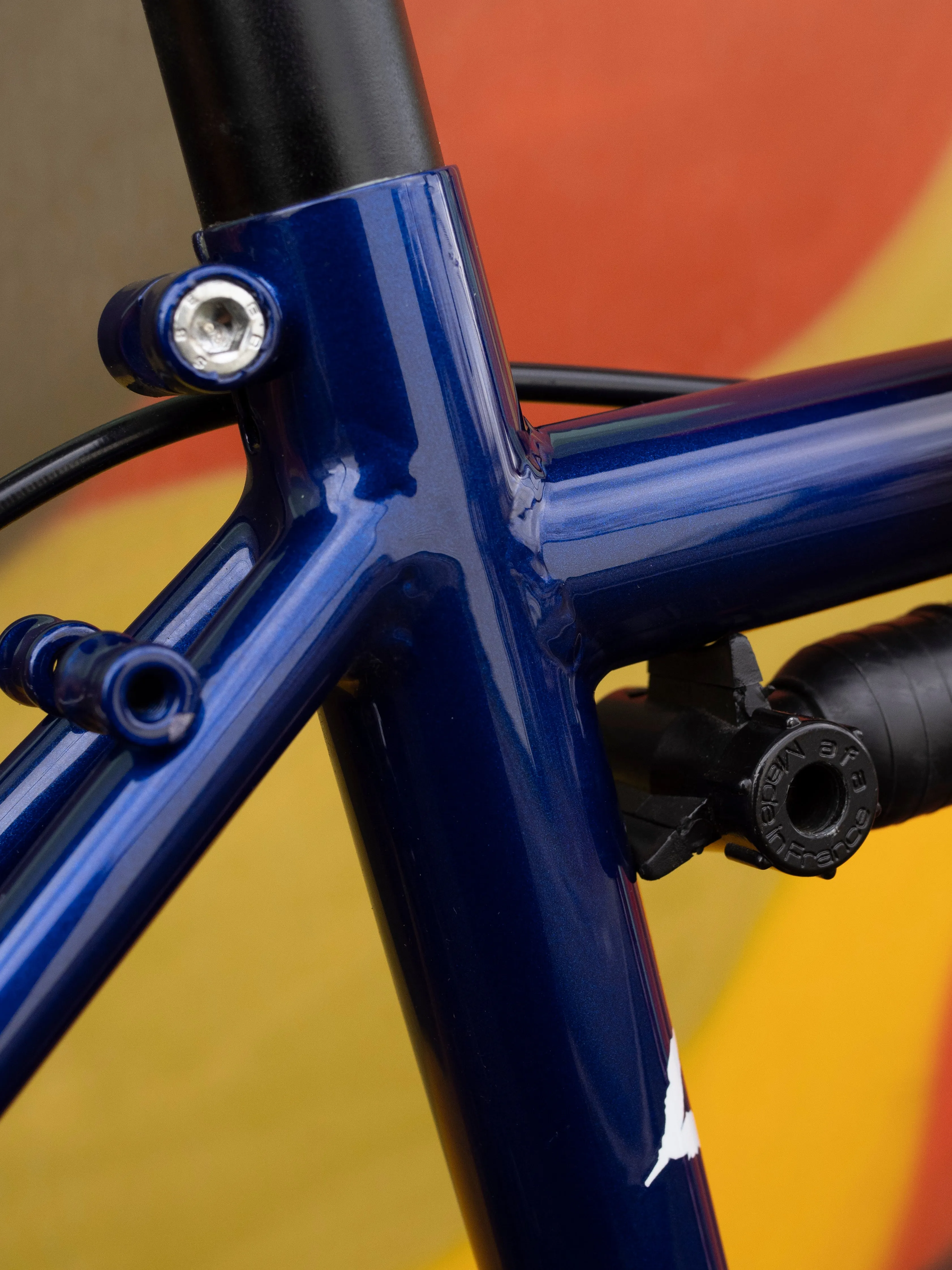 Rodriguez Road Bike, blue and red, 39cm/XXS - Excellent condition