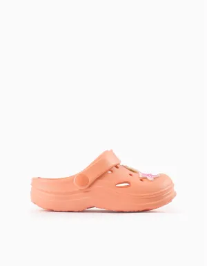 Rubber Clogs for Girls 'Beach', Coral