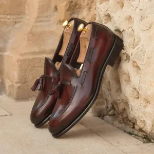 Ryan Burgundy Tassel Loafer