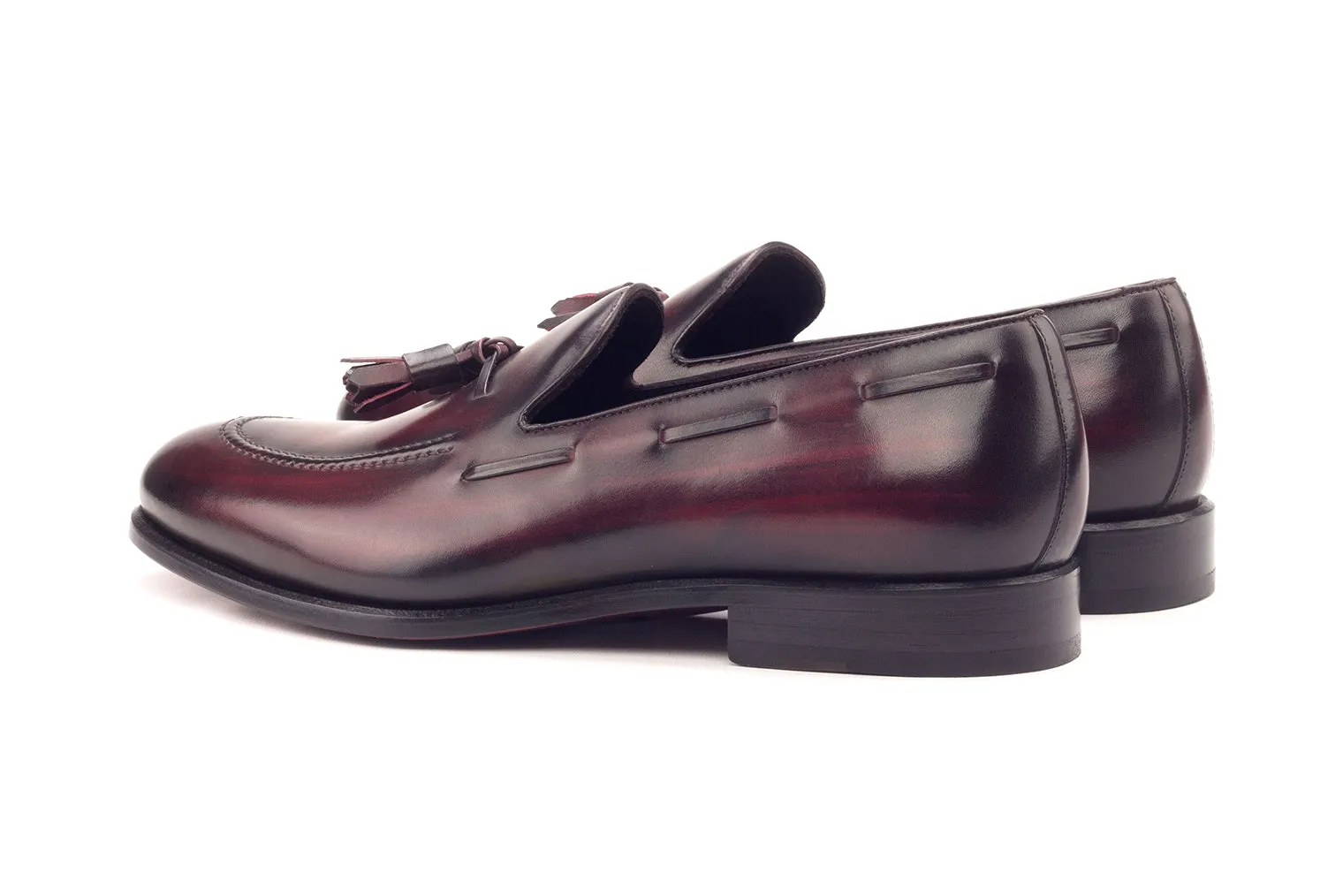 Ryan Burgundy Tassel Loafer