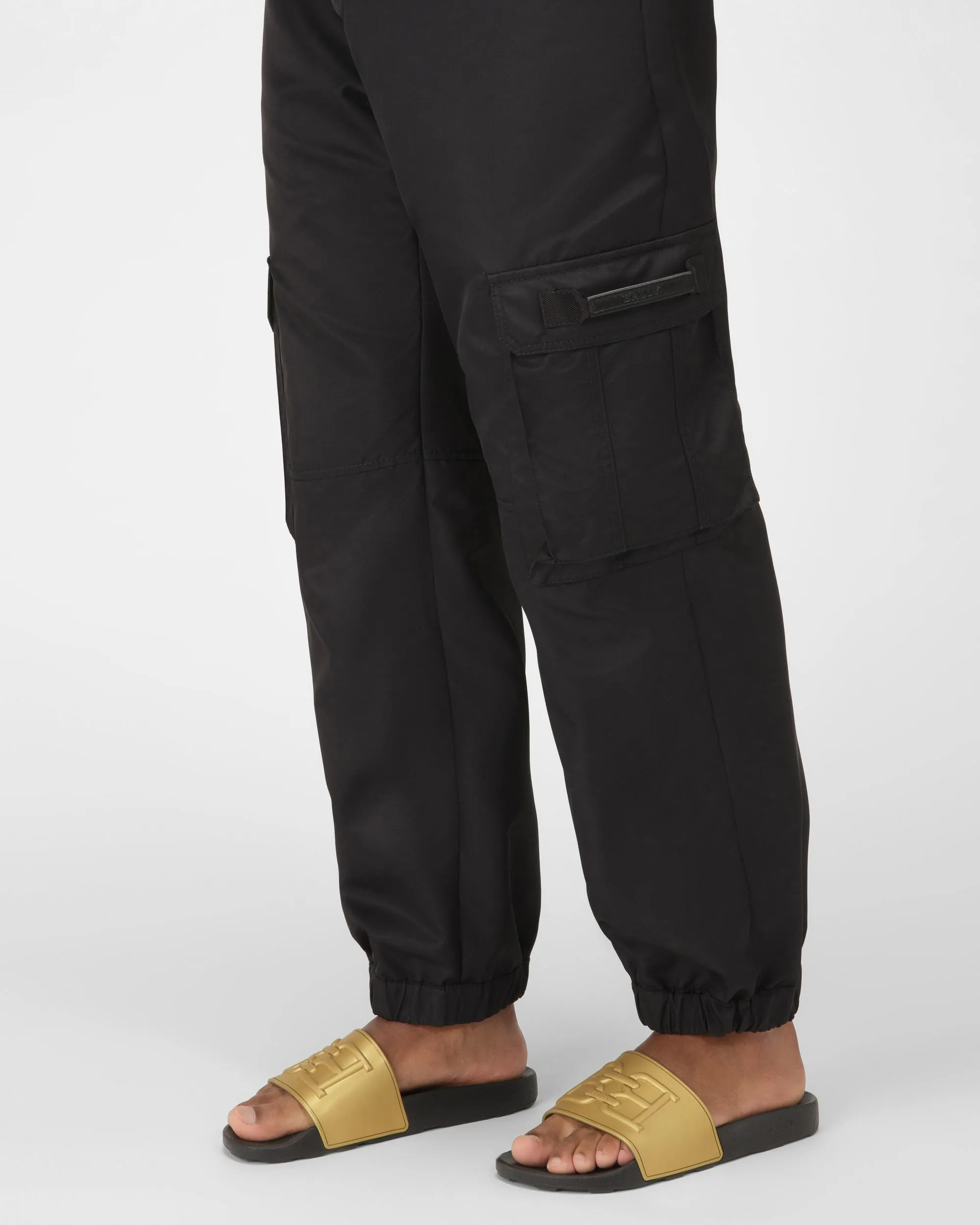 Scotty Rubber Sandals In Gold