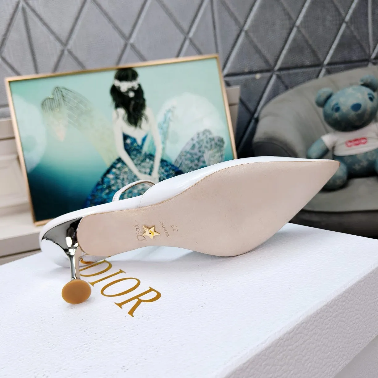 SE1605 Dior Pumps Slide 65mm / Size4-10