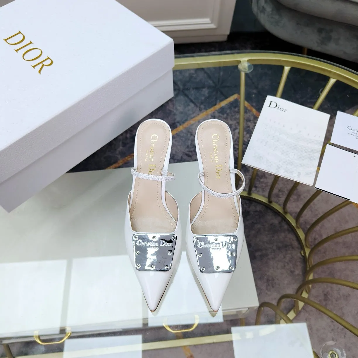 SE1605 Dior Pumps Slide 65mm / Size4-10