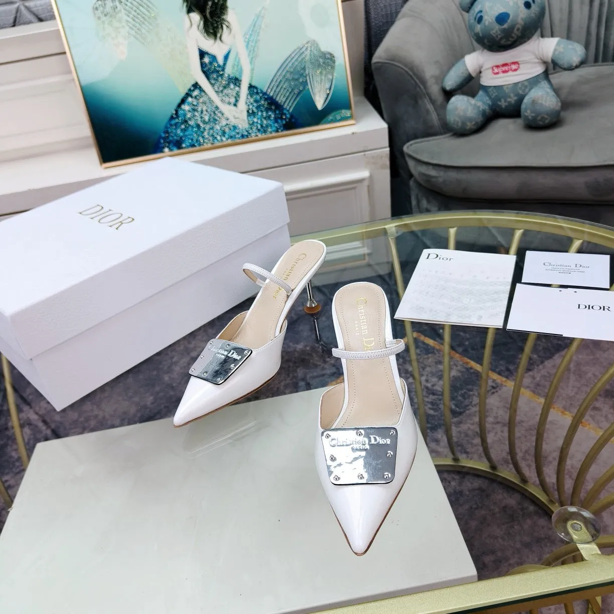 SE1605 Dior Pumps Slide 65mm / Size4-10