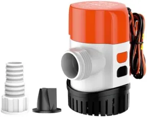SEAFLO 13A Series 2000 GPH 12V Non-Automatic BILGE PUMP