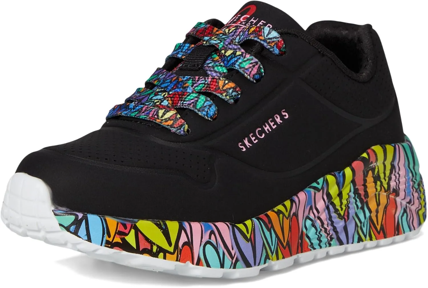 Skechers Women's Uno Lite 314088l (Little Big Kid) Sneaker