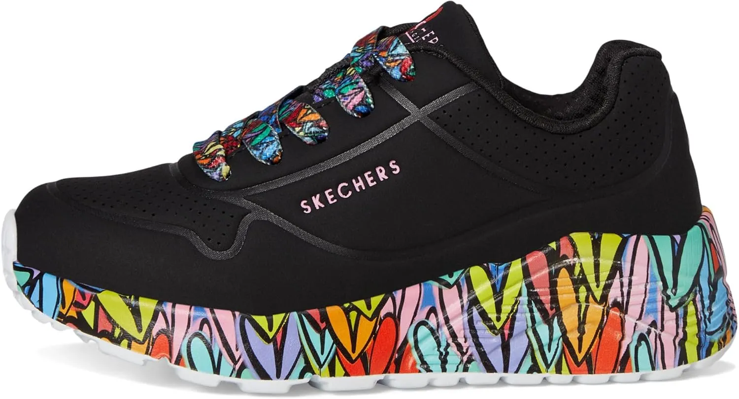 Skechers Women's Uno Lite 314088l (Little Big Kid) Sneaker