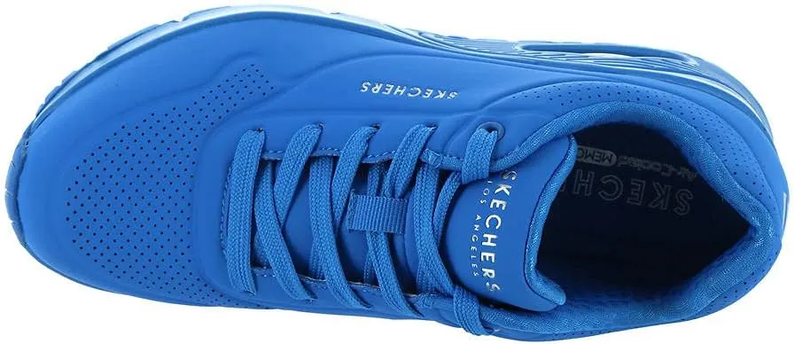 Skechers Women's Uno-Night Shades Sneaker Cooled Memory Foam, Skech-Air Midsole, Durabuck Upper