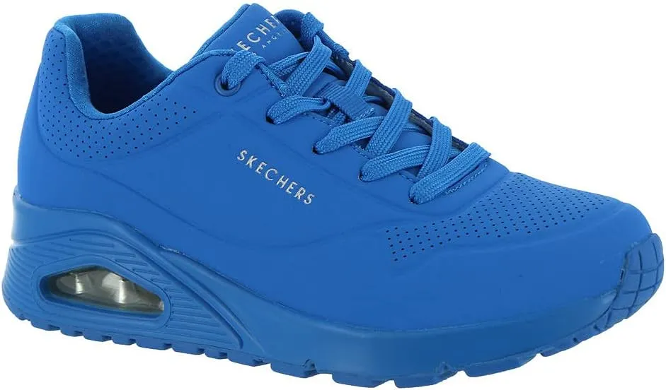 Skechers Women's Uno-Night Shades Sneaker Cooled Memory Foam, Skech-Air Midsole, Durabuck Upper
