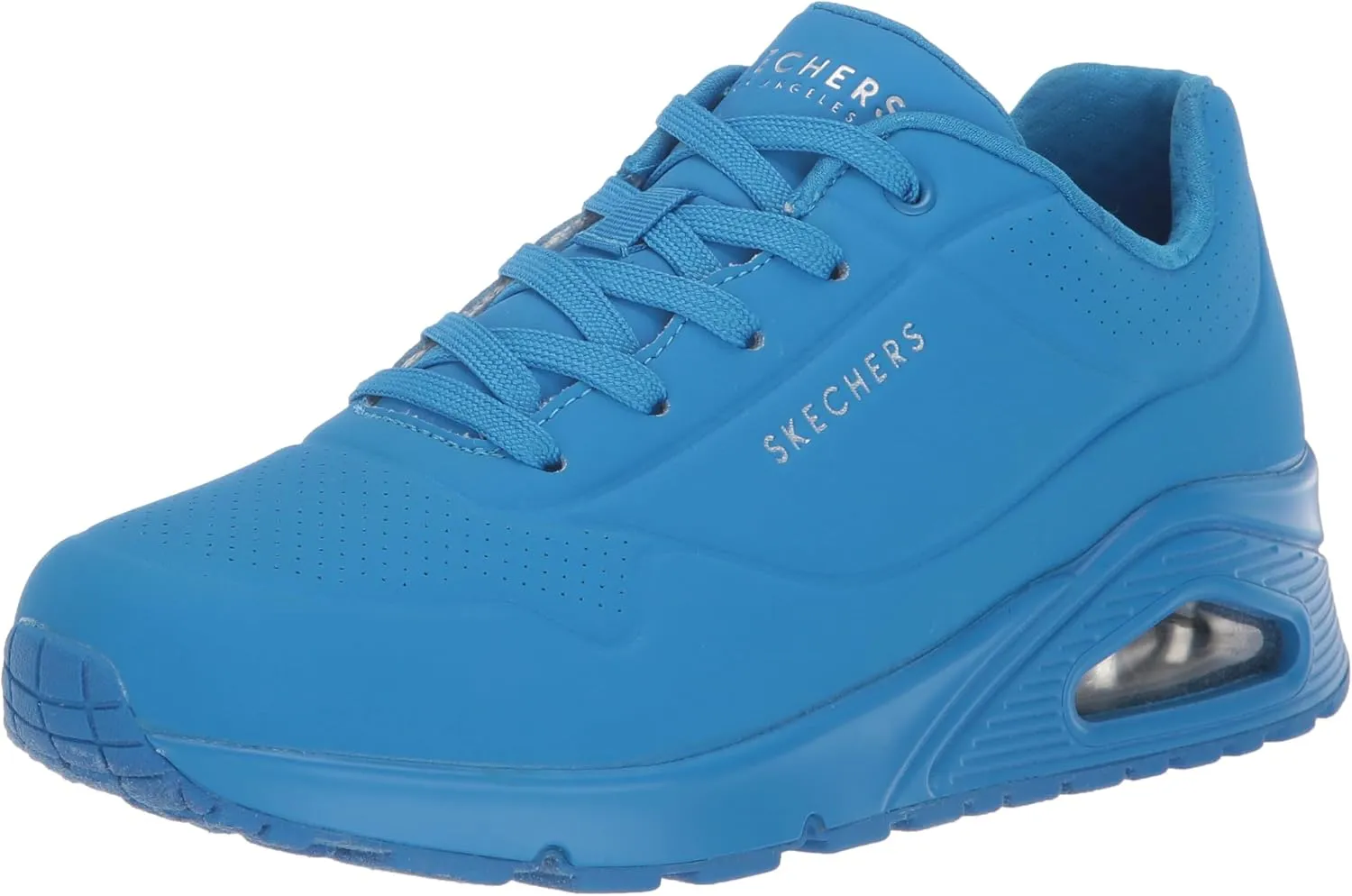 Skechers Women's Uno-Night Shades Sneaker Cooled Memory Foam, Skech-Air Midsole, Durabuck Upper