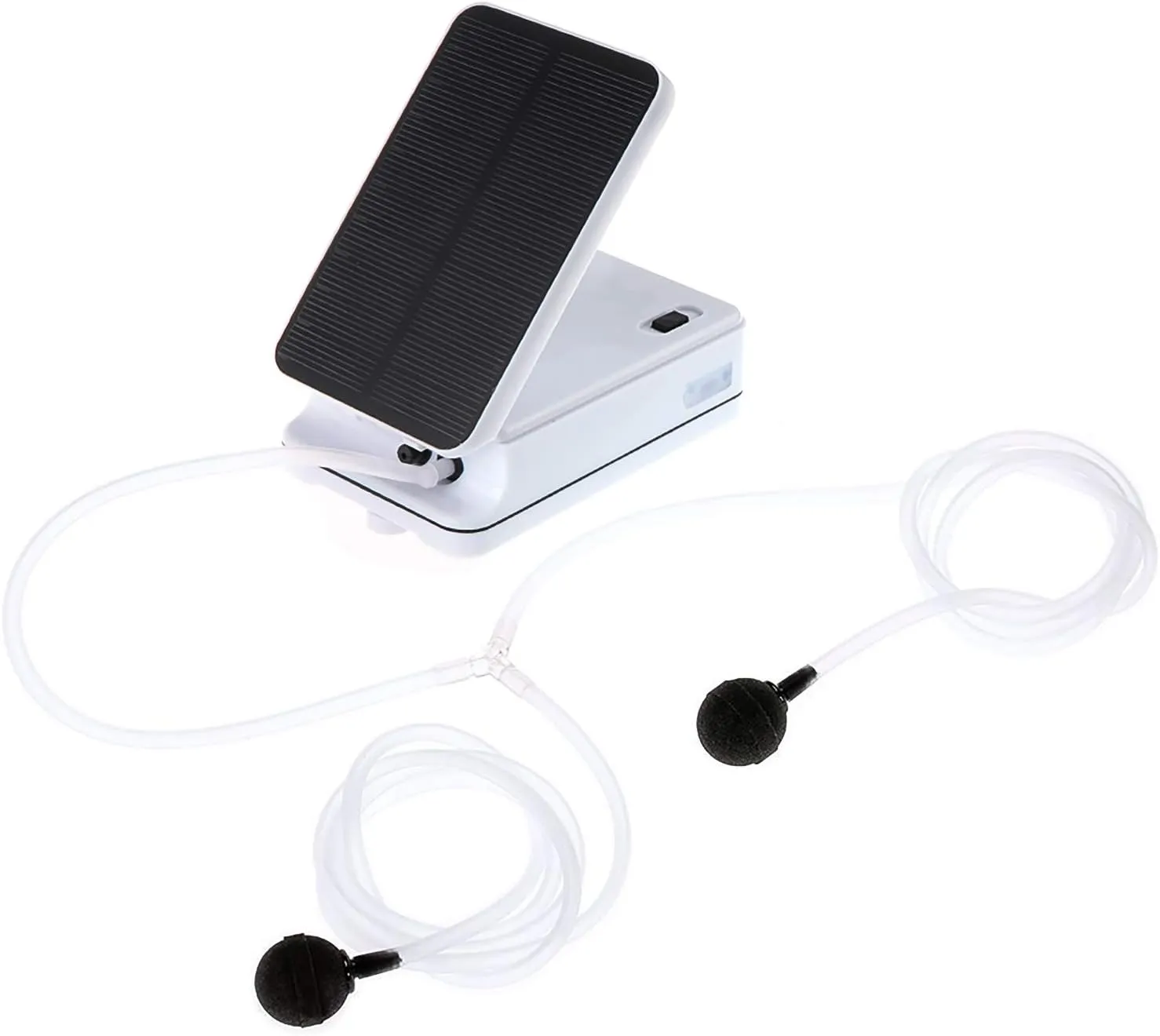 Solar Pond Pump, Air Pump, Solar Powered Pool Fish Tank Oxygenator Oxygen Aerator Air Pump Pond Kit, for Garden Fish Tank Pool Fishing Pond