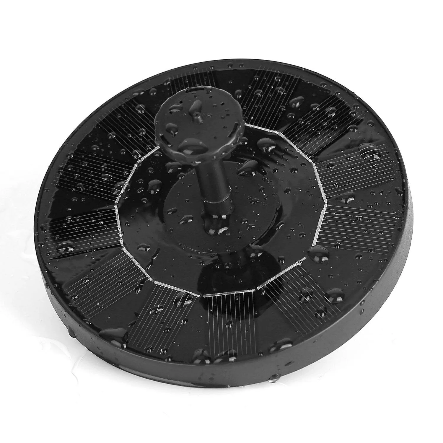 Solar Powered Fountain Pump Floating Bird Bath Pond
