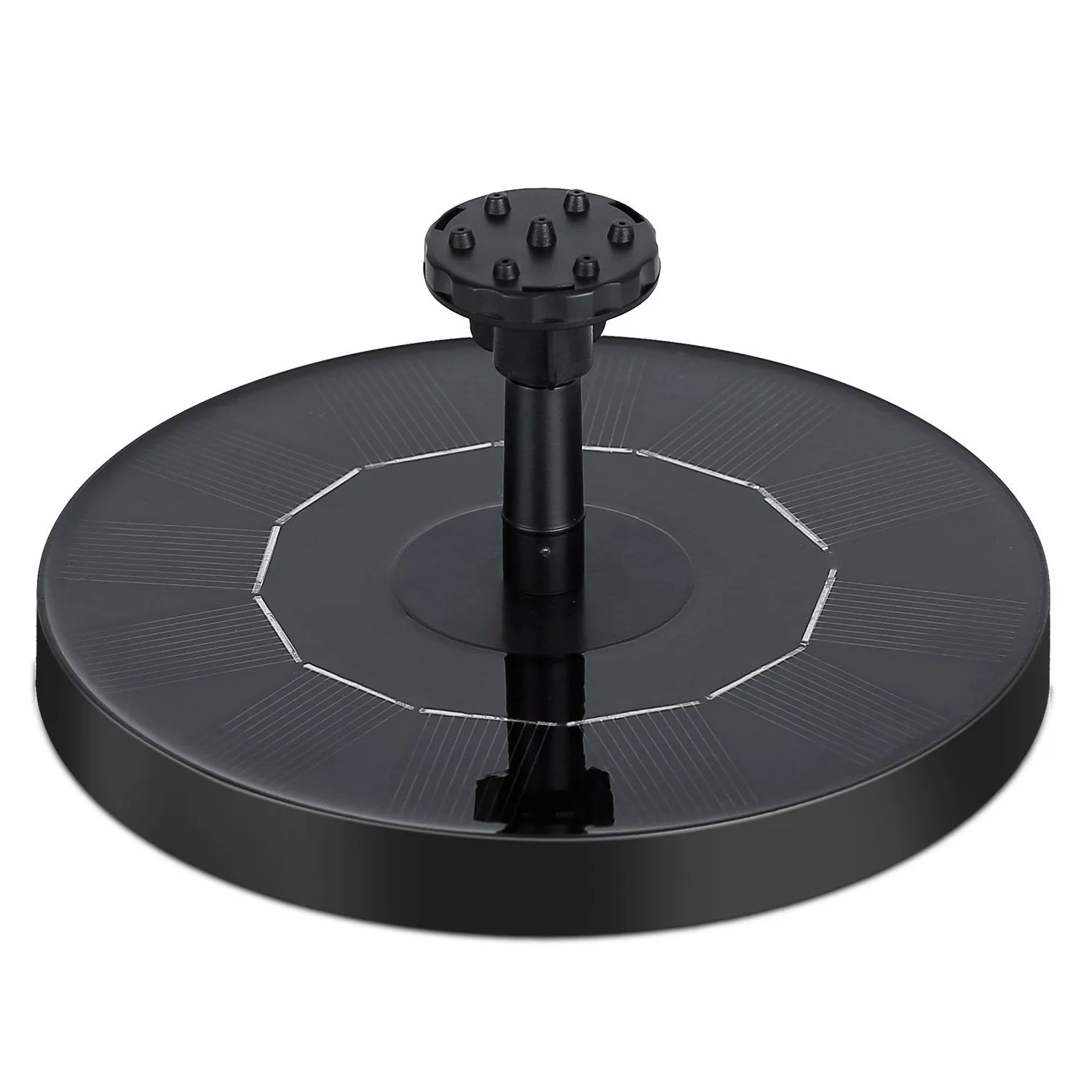 Solar Powered Fountain Pump Floating Bird Bath Pond