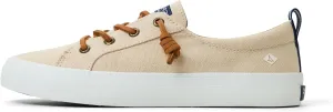 Sperry Women's Crest Vibe Sneaker, Brown, 6 Wide