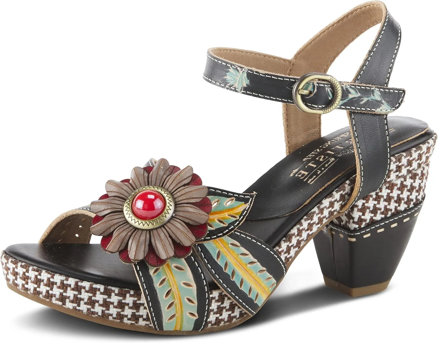 Spring Step L'Artiste Women's Astarr Ankle Strap High Heel Sandal